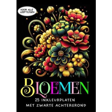Inkleurplaten voor Volwassenen - Bloemen