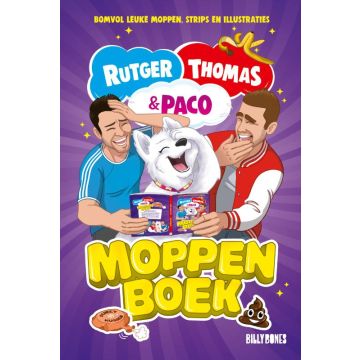 Het Moppenboek - deel 1 - van Rutger, Thomas en Paco - Rutger Vink 