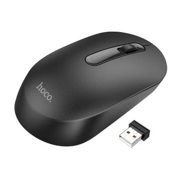 Hoco GM14 Draadloze muis met 2.4G receiver - Zwart