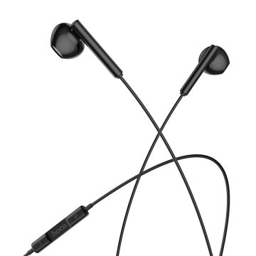 Hoco M64 Earphones with Mic - 3,5mm aux jack 1.2m (Black)