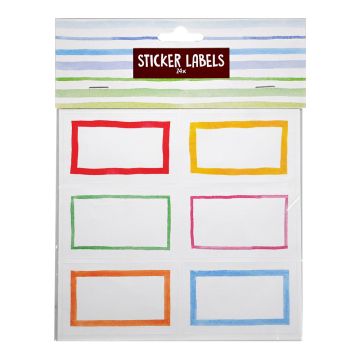 Stickerlabels – 24 stuks