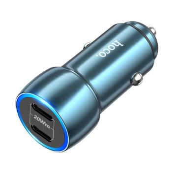 Hoco - 40W dual port car charger USB-C- was NZ3