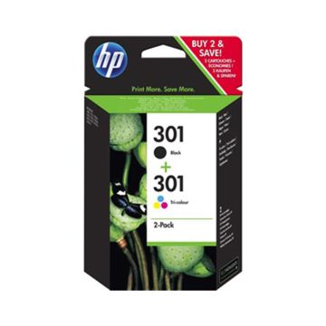 Original HP Multipack 301 BK & Color