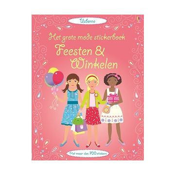 Het grote mode stickerboek: Feesten en Winkelen - 4 jaar en ouder - op is op 