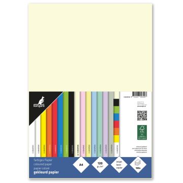 Papier Kangaro A4 120gr Beige Pak 100 Vel