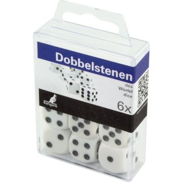 Dobbelstenen - Set van 6 Stuks