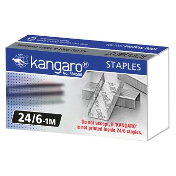 Nietjes Kangaro 24/6 Doos 1000 Stuks