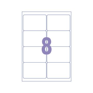 Label Kangaro 99,1 x 67,7 mm 25 Vel 8 Etiketten per Vel