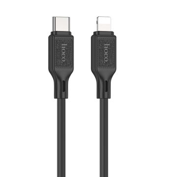 Hoco PD Oplaad- en Synchronisatiekabel USB-C naar Lightning - 1 meter