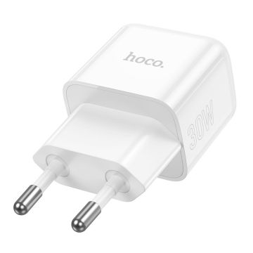 Hoco PD30W single port fastcharger USB- C White