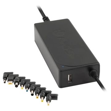 NGS Universele Laptop Lader - met extra USB poort - 70 Watt