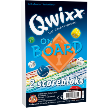 Qwixx On Board Bloks (extra scorebloks)