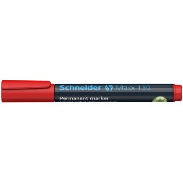 Marker Schneider Maxx 130 Permanent Ronde Punt Rood