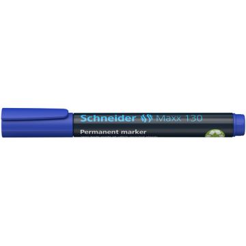 Marker Schneider Maxx 130 Permanent Ronde Punt Blauw