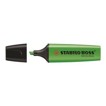 Stabilo Boss Markeerstift Groen, 10 Stuks