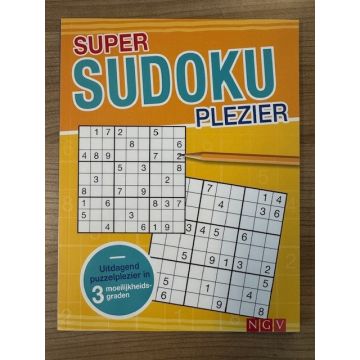 Super Sudoku Plezier – 280 puzzels
