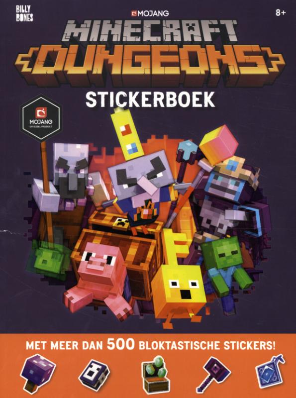 Minecraft - Minecraft - Dungeons Stickerboek