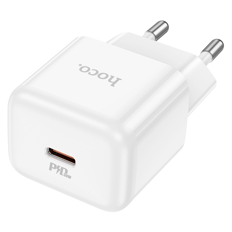 Hoco N32 PD30W single port fastcharger USB- C White