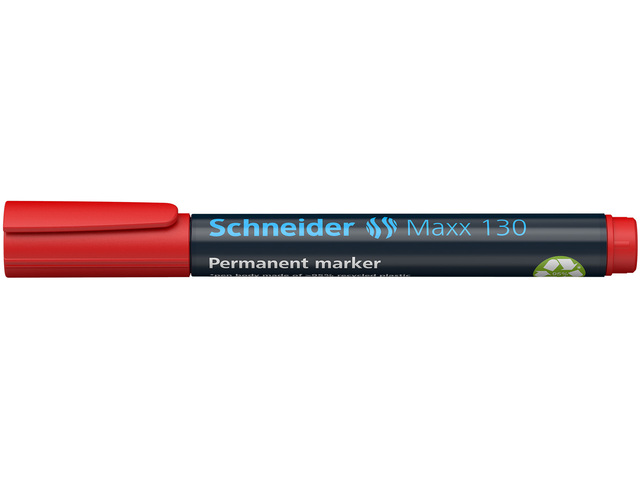 Marker Schneider Maxx 130 Permanent Ronde Punt Rood